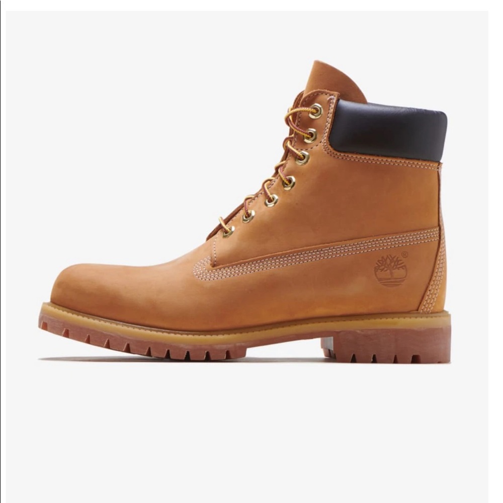 TIMBERLAND 6" Basic Contrast Collar PREMIUM BOOT - Picture 1 of 4